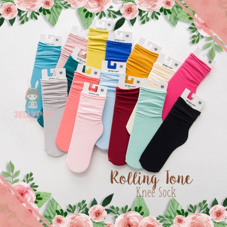 Rolling Tone Knee Sock