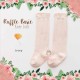 Ruffle Basic Knee Sock