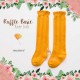 Ruffle Basic Knee Sock