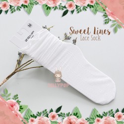 Sweet Lines Lace Sock