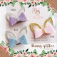 Bunny Glitters Hairclip