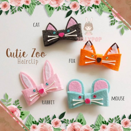 Cutie Zoo Hairclip